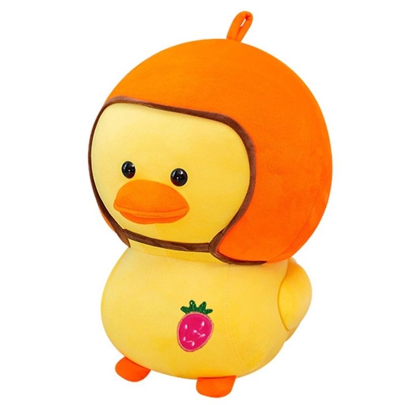 GẤU BÔNG VỊT ĐỘI NÓN BẢO HIỂM ĐÁNG YÊU SIÊU MỀM MỊN