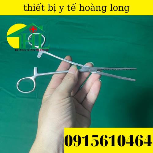 Panh Y Tế, Panh Gắp Phẫu Thuật, Pen Kẹp Y Tế, Panh Thẳng Không Mấu 20cm - Hàng Pakistan