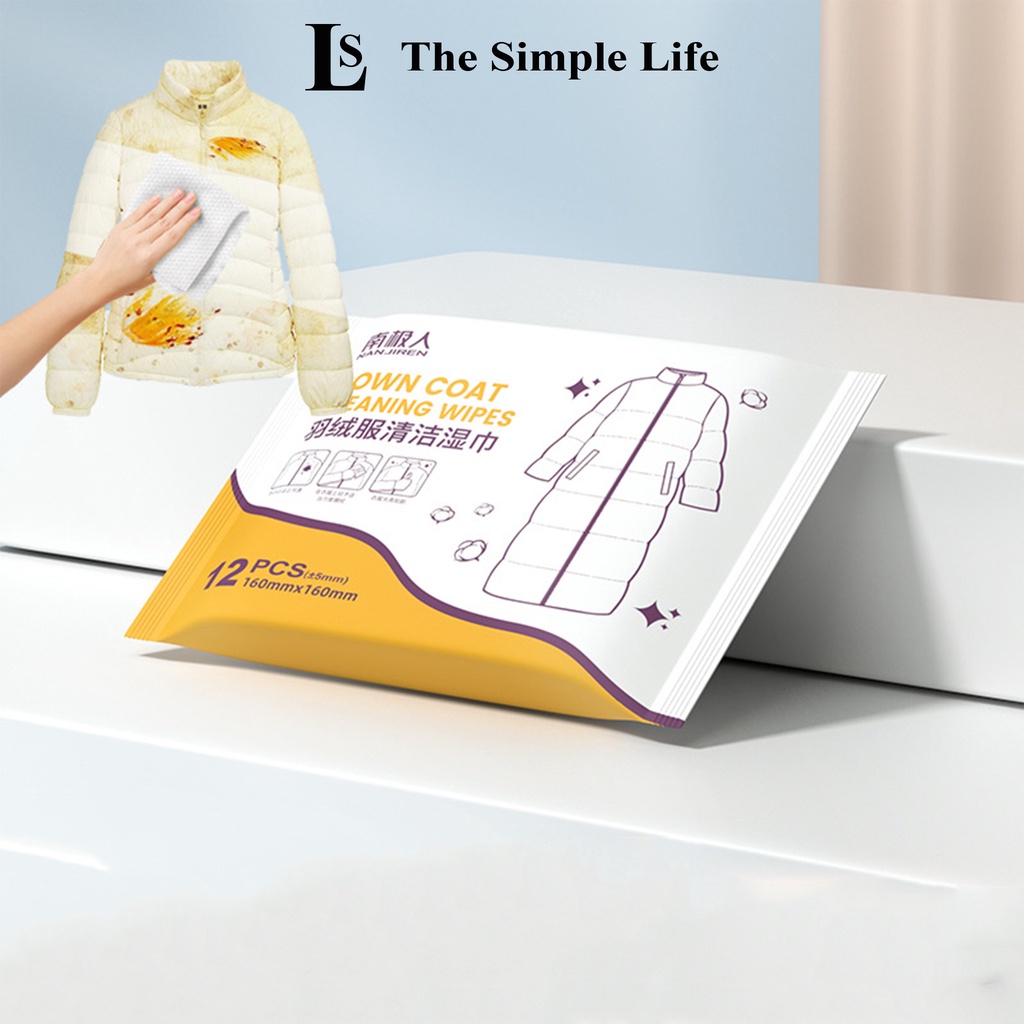 Khăn lau áo khoác tại chỗ, khăn giấy ướt lau vết bẩn trên quần, áo khoác siêu sạch, tiện lợi, cao cấp [CHÍNH HÃNG]