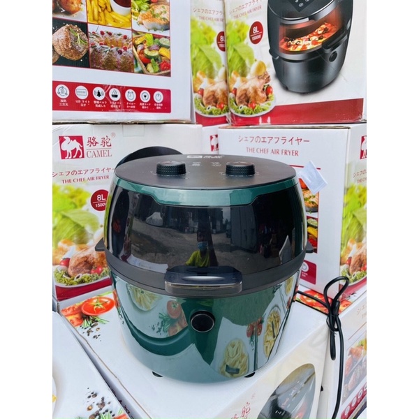 Nồi chiên không dầu camel dung tích 5L 6L 8L  chính hãng shop KUMO