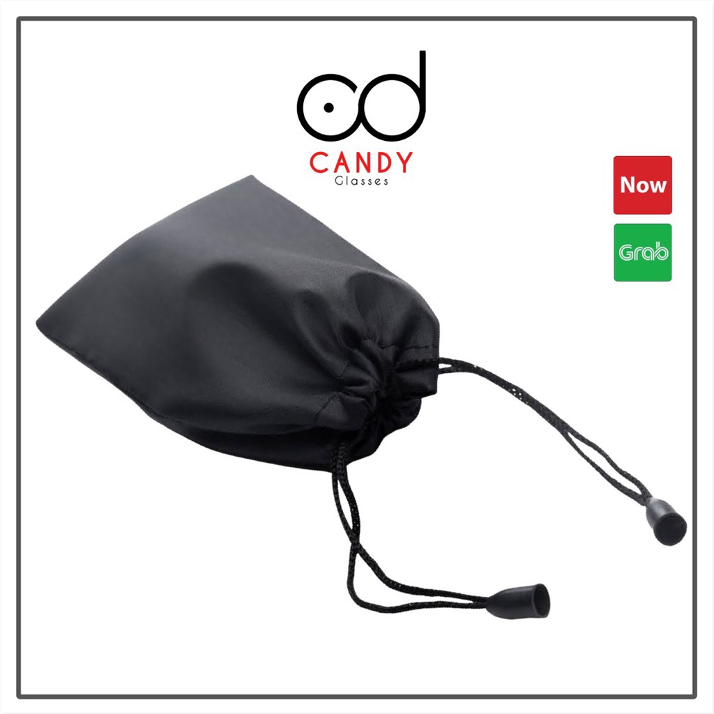 Túi dây rút chất liệu da, vải dày dặn, túi rút đựng kính cận, kính mát - Kính mắt Candy