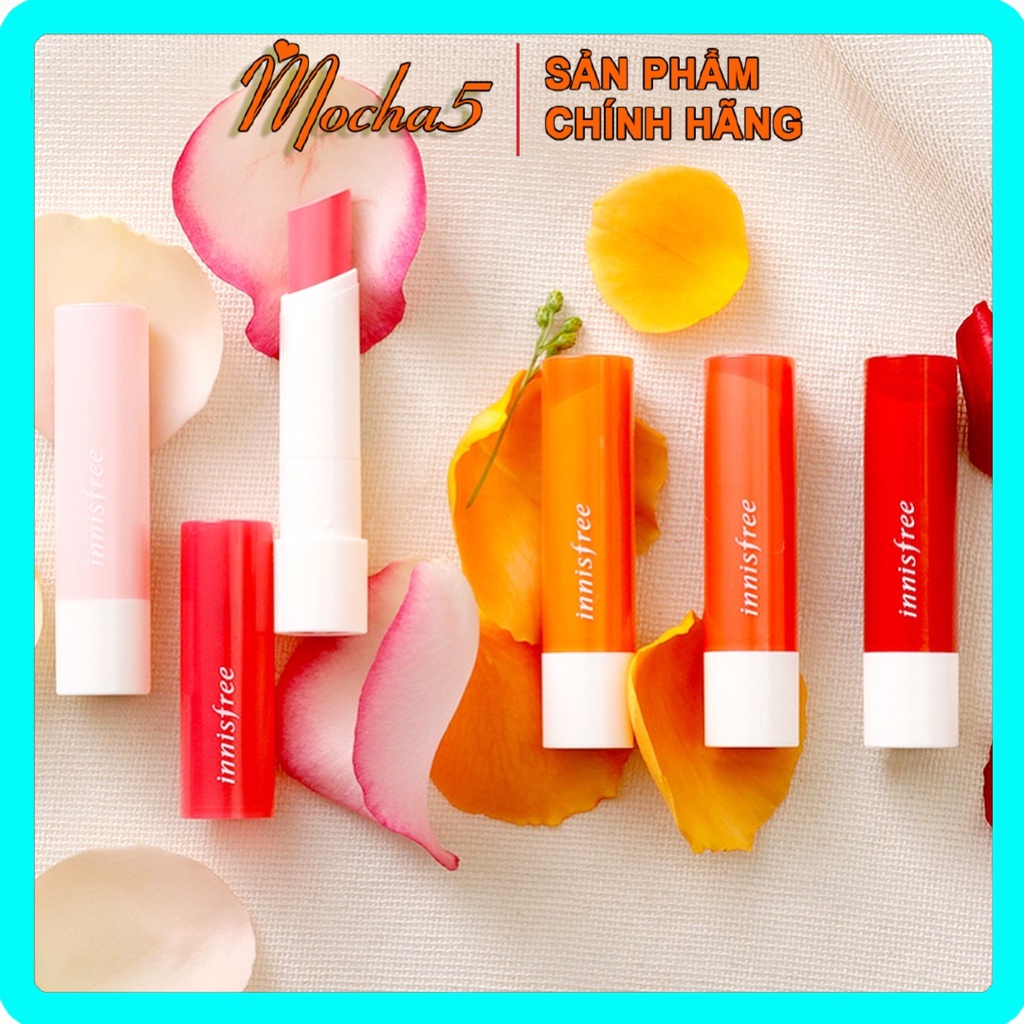 Son dưỡng INNISFREE GLOW TINT LIP BALM mềm mịn môi hiệu quả có màu