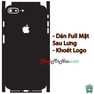 Skin dán mặt sau lưng full cạnh iphone 8 plus - iphone 8+