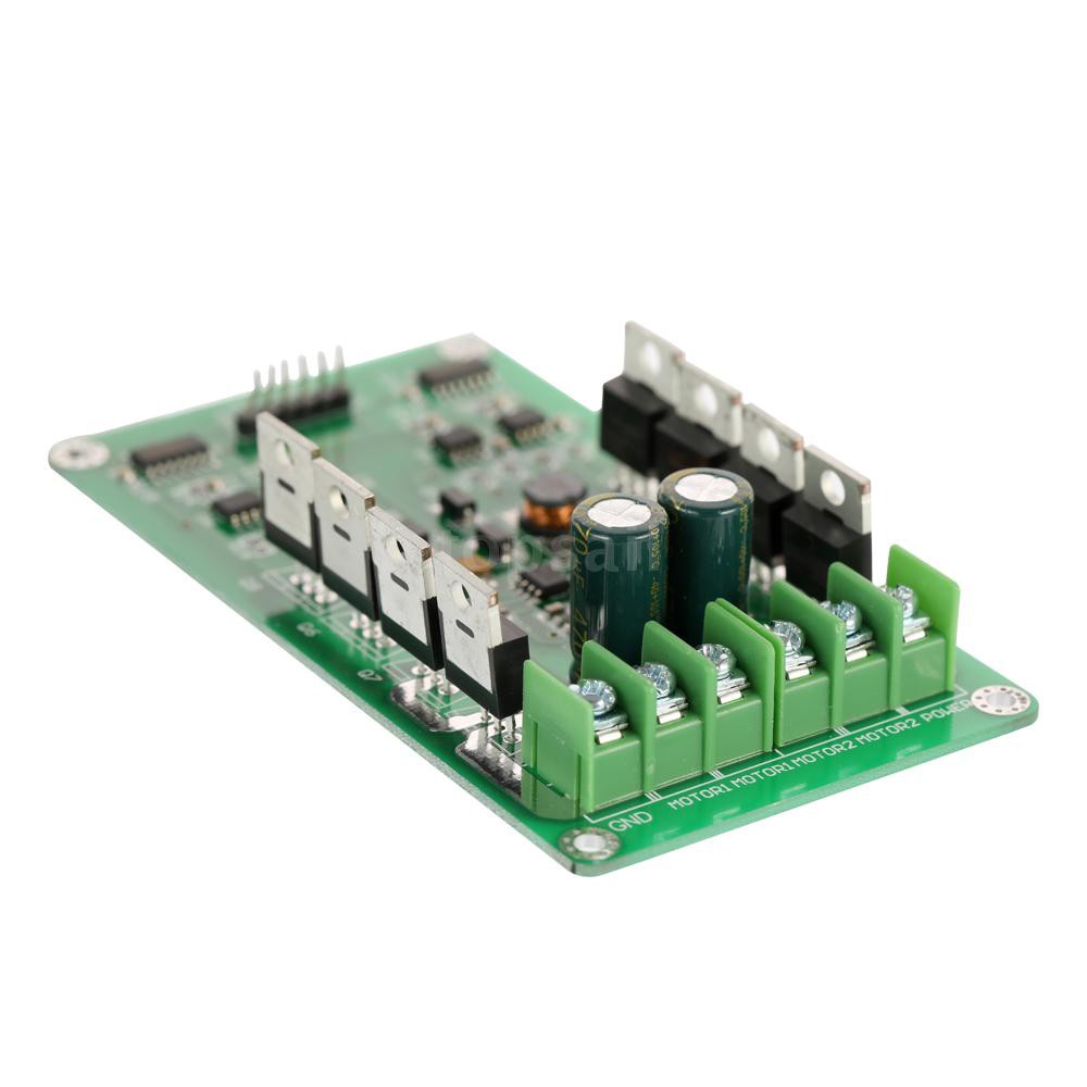 3V-36V Dual Motor Driver Board Module H-bridge DC MOSFET IRF3205 10A Peak 30A