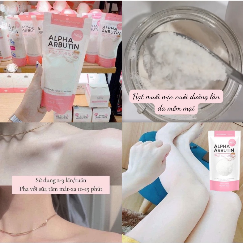 Alpha Arbutin - Combo Dưỡng Trắng Mịn Da