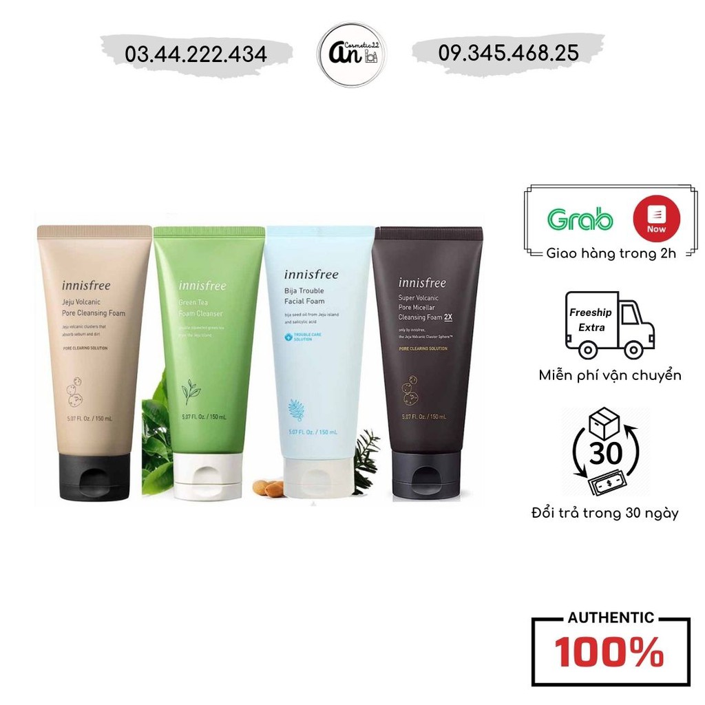 Sữa Rửa Mặt Innisfree Cleansing Foam 150ml