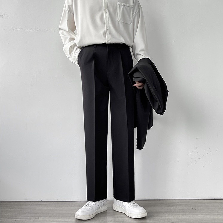 Quần âu nam ống xuông style hàn hàng quảng châu cao cấp - JAMES STORE /QT490