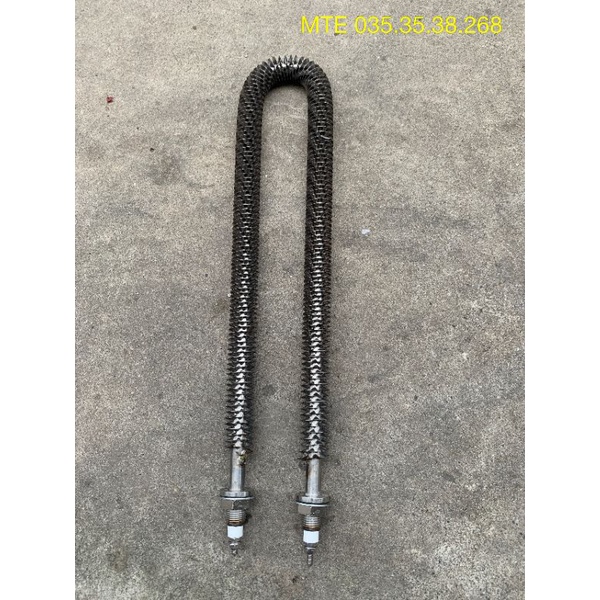 MTE -Trở U sấy có cánh tản nhiệt 1.5KW 220V M16 30cm