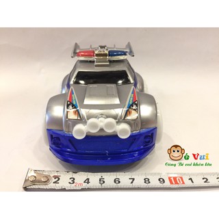 [Hàng Việt Nam] Xe Cảnh Sát Long Thủy Pin Nhạc Đèn