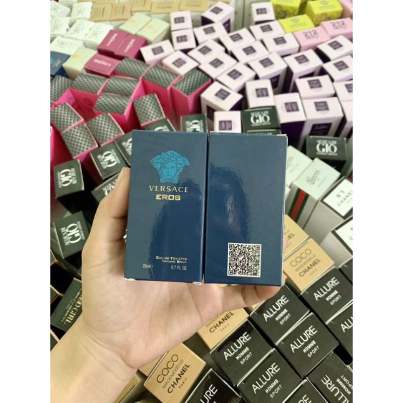 Nước hoa VERSAC ERIOS 🔸CHẤT LƯỢNG TỐT🔸 hương thơm thể hiện sự nam tính mạnh mẽ | Thế Giới Skin Care