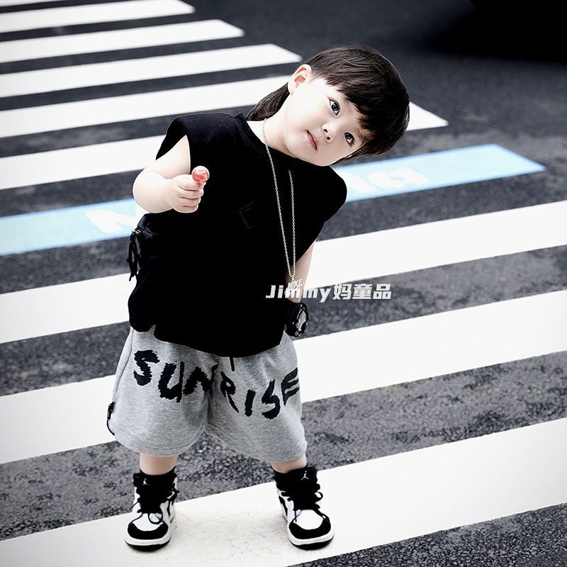 [Hàng Mới Về] Quần Short Cotton Nguyên Chất Dáng Rộng Thoải Mái Dễ Phối Đồ Phong Cách Mùa Hè Cho Bé Trai