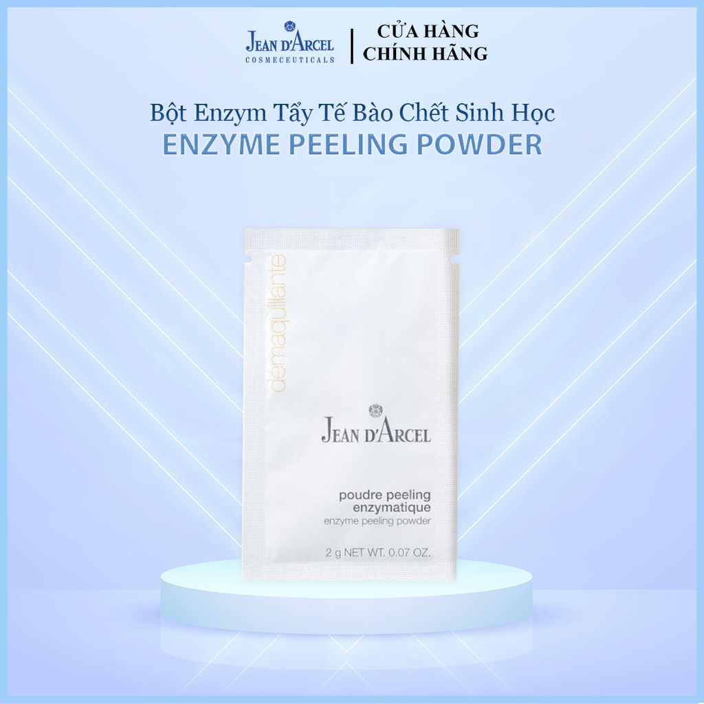 Bột tẩy da chết Jean D'Arcel _ Jean Darcel enzyme peeling powder 2g/gói