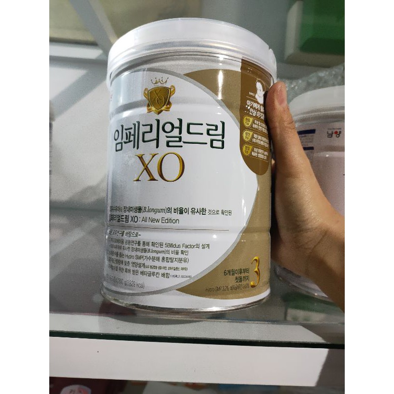 Sữa XO số 3,số 4 Hàn Quốc mẫu mới 800g hàng nội địa