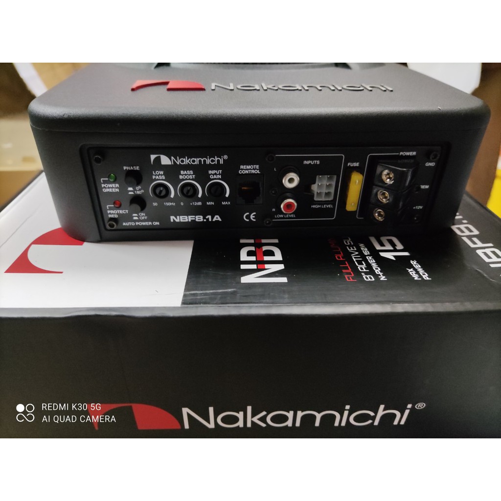 💥Nakamichi💥Loa bass,loa siêu trầm,Loa sup gầm ghế ô tô Nakamichi 8.1 thương hiệu Nhật Bản_bảo hành 12 tháng