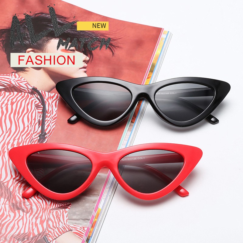 Kính Mát Thời Trang Gọng Mắt Mèo Cá Tính