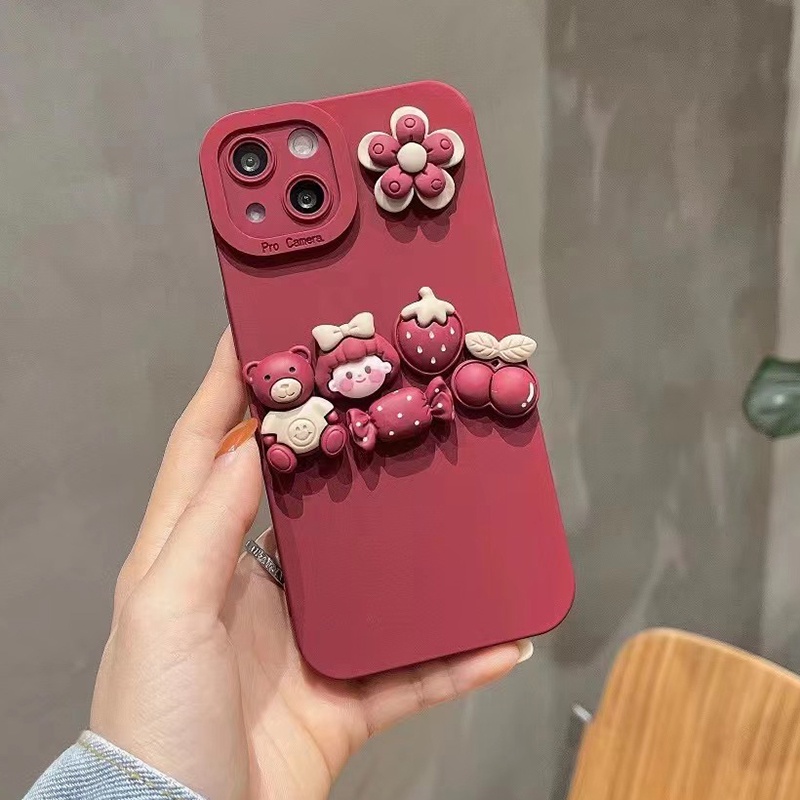 Ốp điện thoại hình dễ thương cho iPhone 13Pro Max 13Pro 13 12ProMax 12Pro 12 11 Pro Max IX Xs Max XR iPhone 7 8 Plus | BigBuy360 - bigbuy360.vn