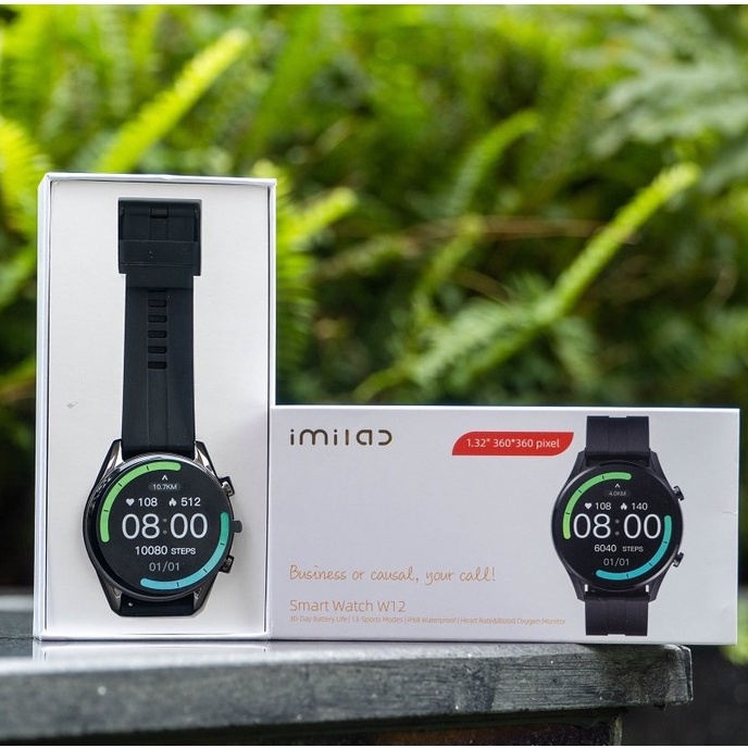 Imilab W12 Smart Watch IMISW12 - Đồng hồ thông minh Imilab W12 Bản Quốc Tế