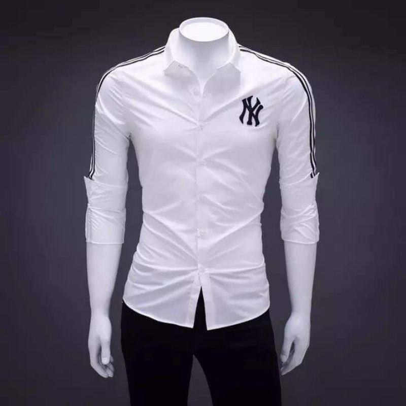 Áo Sơmi Nam Logo NY (HOT)