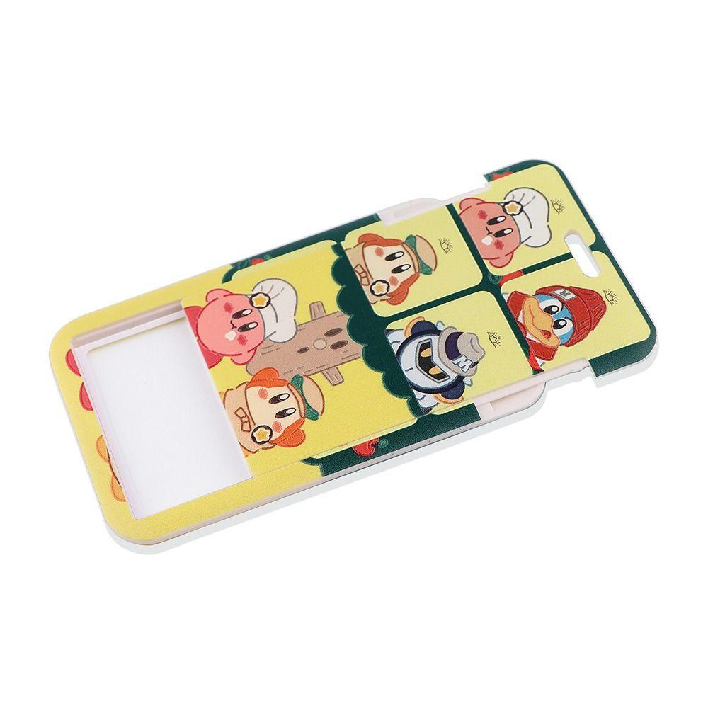 Dây Đeo Điện Thoại / Thẻ ID / Thẻ Gắn Móc Khóa Hình Bóng Tròn Và Ngôi Sao Kirby Màu Hồng Dễ Thương