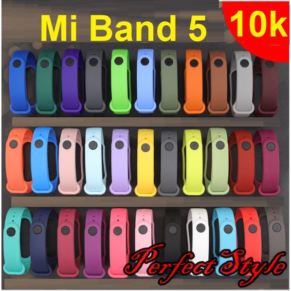 Dây Đeo Cao Su Thay Thế Cho Xiaomi Mi Band 5, Mi Band 5 / Miband 6 - Mi band 6 NFC { Dây 10k }