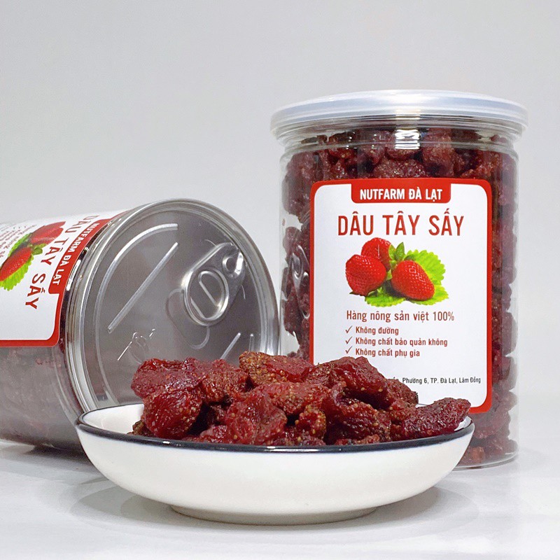 [FREESHIP] 400GR DÂU TÂY SẤY DẺO KHÔNG ĐƯỜNG | NUTFARM ĐÀ LẠT | TRÁI CÂY SẤY ĐẶC SẢN ĐÀ LẠT | BigBuy360 - bigbuy360.vn