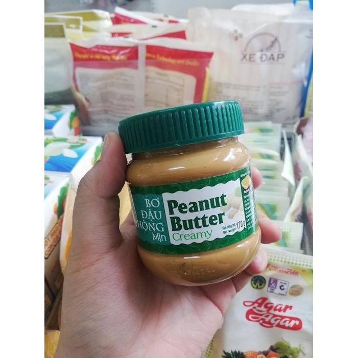 Bơ đậu phộng mịn 170g