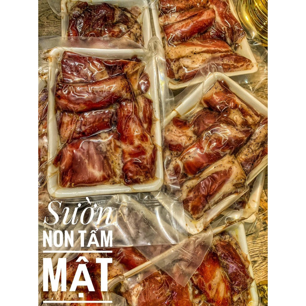 BA RỌI - SƯƠN HEO TẨM GIA VỊ (KHAY 500G)