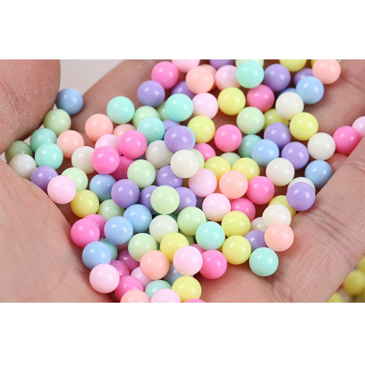 Túi 10g hạt nhựa làm phụ kiện trang sức/điện thoại DIY