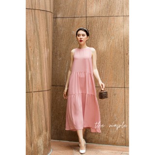 Đầm maxi 3 tầng The Maple Freesize