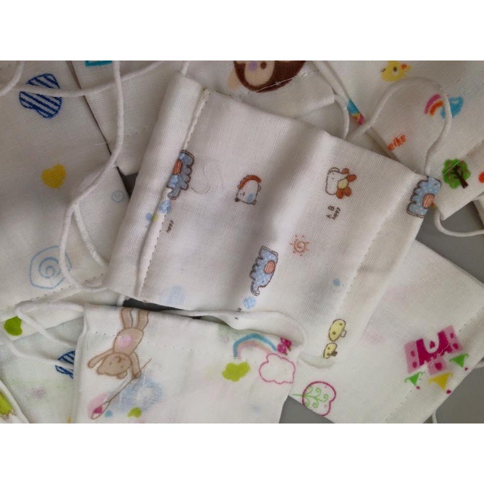 Ninikids: khẩu trang xô cho bé, khẩu trang vải, khẩu trang cotton