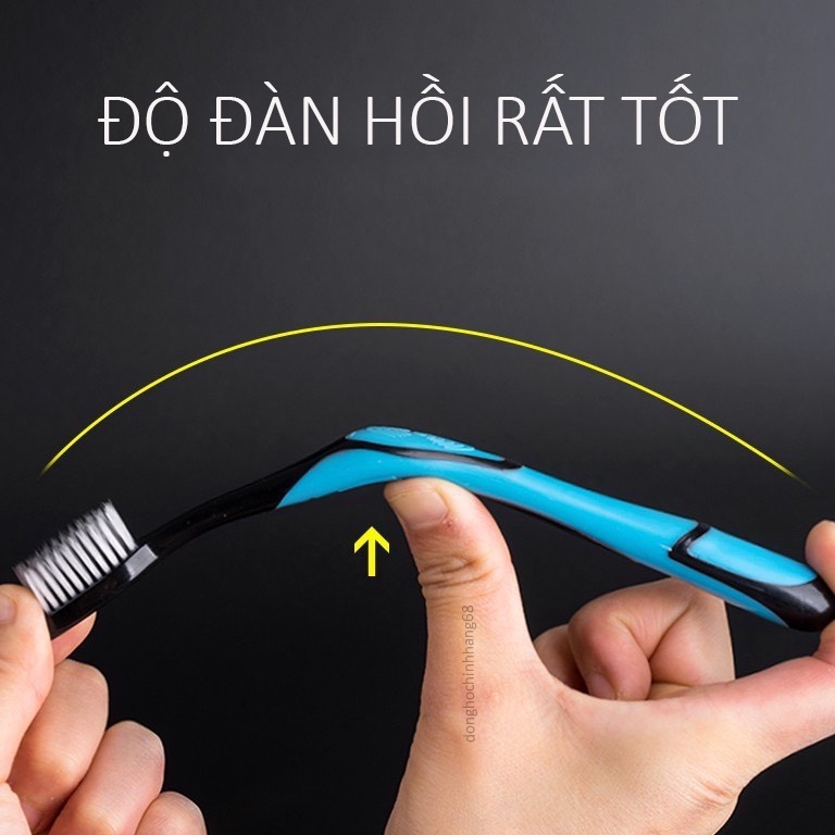 Bàn Chải Đánh Răng Bossi Than Tre Hoạt Tính