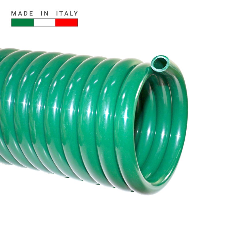 Bộ Vòi Tưới Cây Dây Xoắn 10 Mét GF7204,  thương hiệu GF- Ý, chiều dài 10m, dây xoắn co giãn, vòi tưới 2 kiểu phun