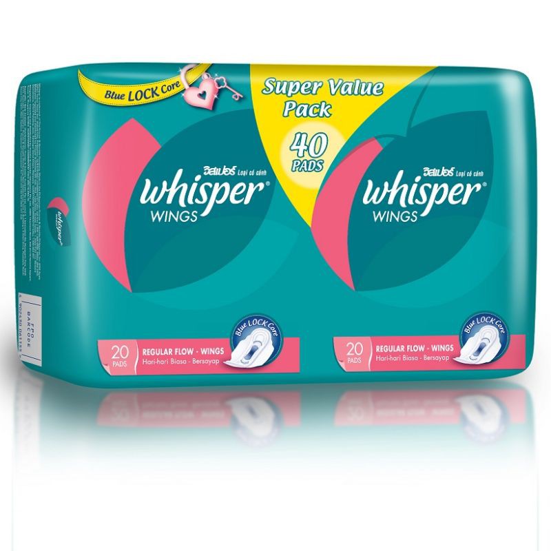 Băng Vệ Sinh Whisper Wings Có Cánh Ngày Vừa