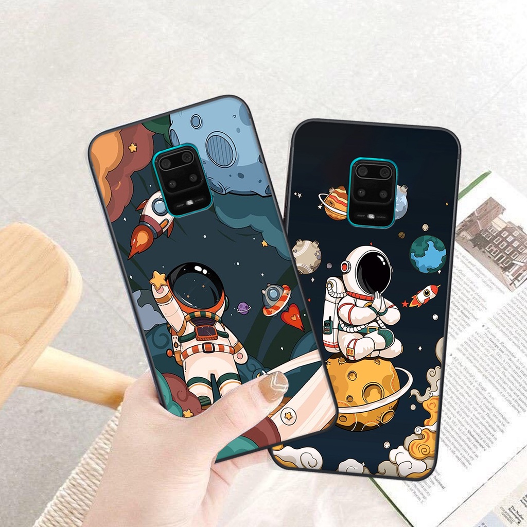 Ốp lưng Xiaomi REDMI NOTE 9S / NOTE 9 PRO in hình Gấu nâu - hồng, Gấu Be@rick  cực CUTE, DỄ THƯƠNG