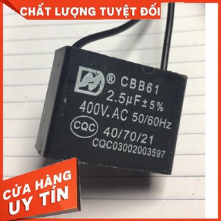 Tụ quạt 2,5uf-400vac