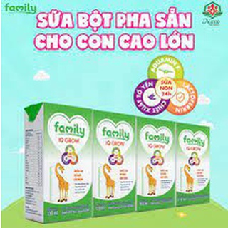 Thùng 48 hop sữa pha sẵn family 12 vỉ 110ml date moi