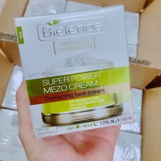 Kem Bielenda Dưỡng Trẻ Hoá Da Super Power Mezo Cream