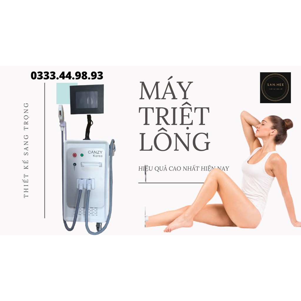 MÁY TRIỆT LÔNG VÀ LASER XÓA XĂM XÓA NÁM ,TAY CẦM LÀM LẠNH NHANH TẠO CẢM GIÁC THƯ GIÃN ,HIỆU QUẢ 80% NGAY LẦN ĐẦU TIÊN.