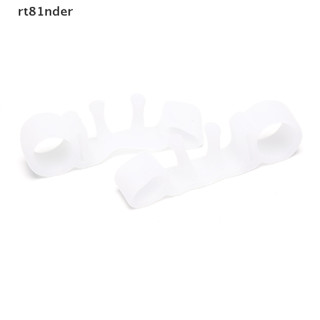 1 Cặp Đai Silicone Tách Ngón Chân Chỉnh Hình Chăm Sóc Ngón Chân Cái