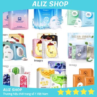 [RẺ VÔ ĐỊCH] Mặt nạ giấy dưỡng da mụn cấp ẩm thải độc nội địa trung Bioqua, Images, Bisutang.