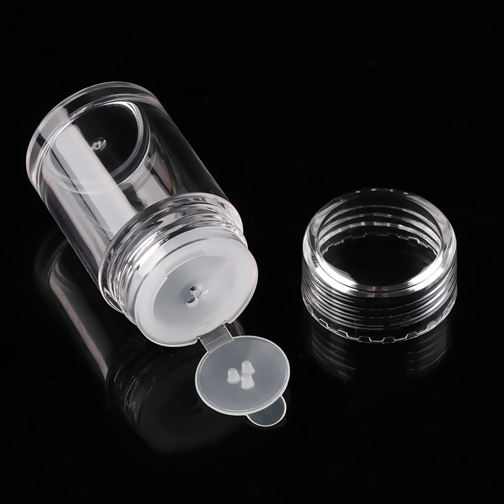 (Hàng Mới Về) Lọ Đựng Mỹ Phẩm Bằng Nhựa 10ml Có Nắp Đậy Tiện Dụng