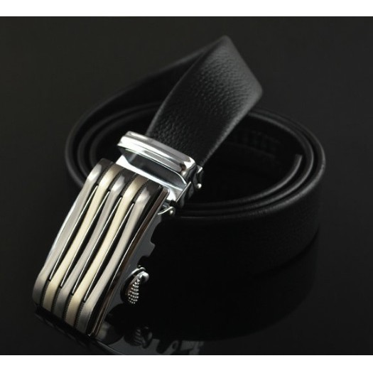 Thắt Lưng Dây Nịt Nam Da Bò 100% Khóa Tự Động Cao Cấp N18 - Đồ Da Kingshop