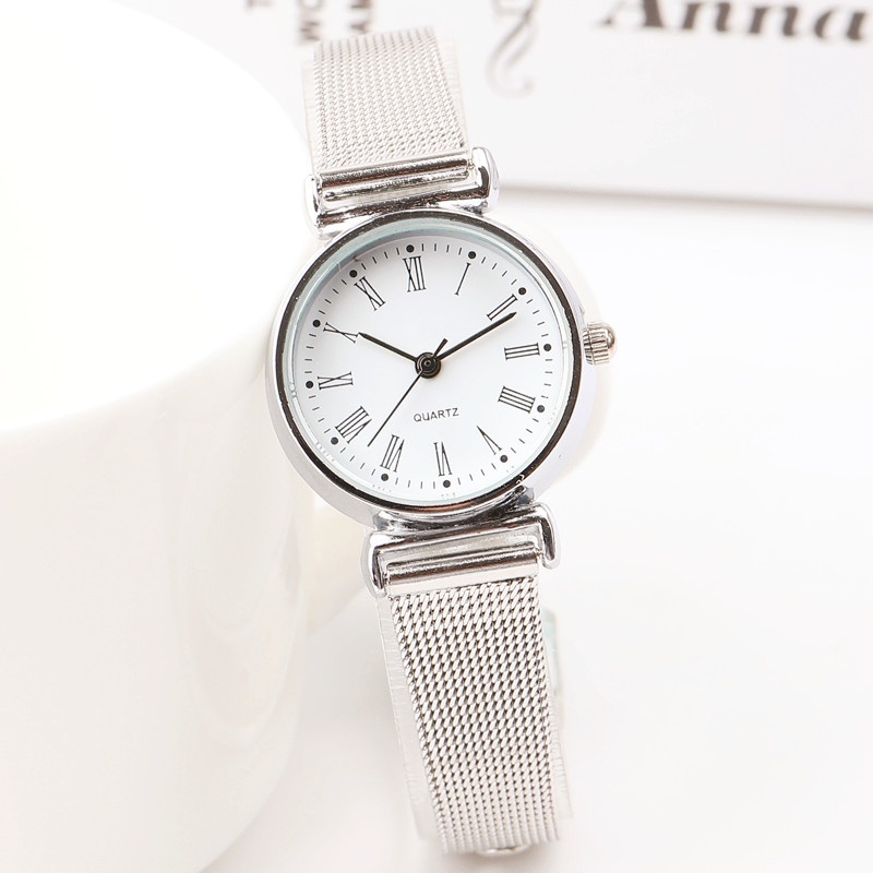Đồng Hồ Nữ Chính Hãng Ulzzang TD3 Dây Thép Lưới Cao Cấp Kiểu Dáng Thời Trang Học Sinh Sinh Viên Đẹp Giá Rẻ