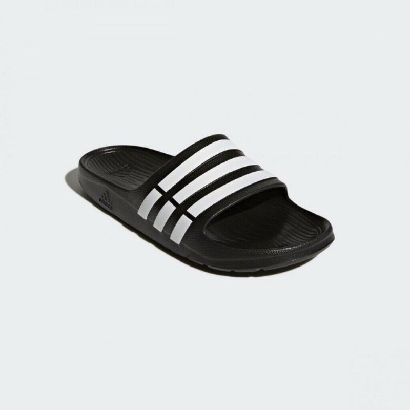 DÉP ADIDAS DURAMO- ĐEN SỌC BẠC