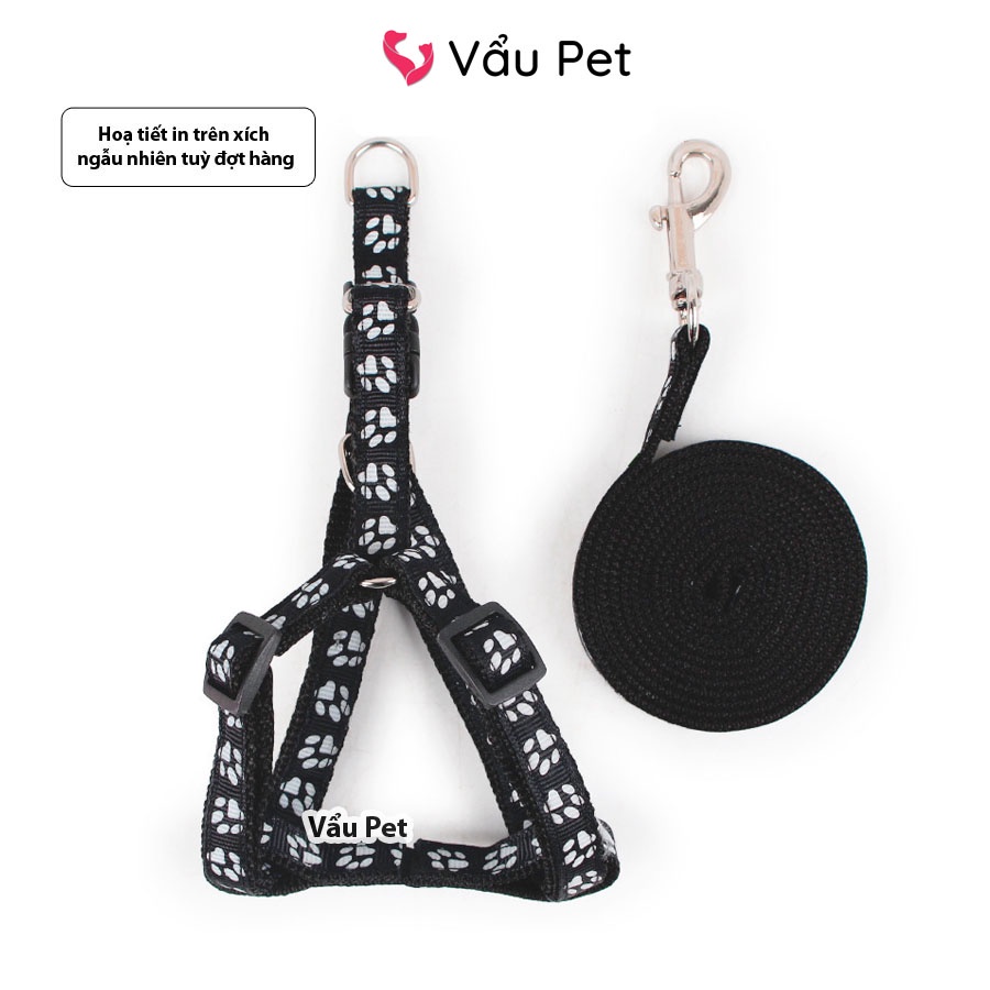 Xích Chó Mèo Yên Ngựa - Dây Xích Chó Mèo Đi Dạo Vẩu Pet Shop