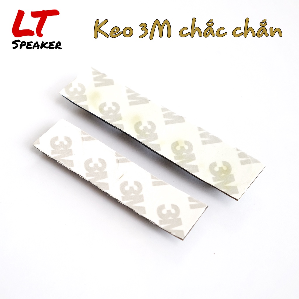 Chân đế loa sẵn keo, chân cố định loa tự dính 12mm, 16mm - (Bộ 4 cái)