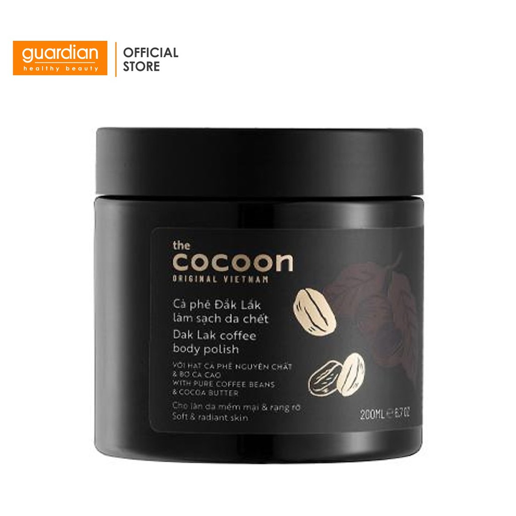 Cà phê Đắk lắk làm sạch da chết Cocoon 200ml | BigBuy360 - bigbuy360.vn