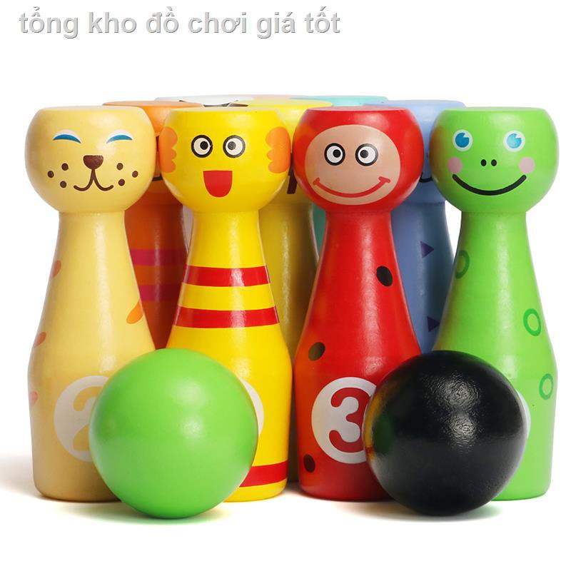 ❡❧✳Bộ đồ chơi giáo dục bowling baby trong nhà trẻ em mẫu 1-2 tuổi 3 bé trai và gái