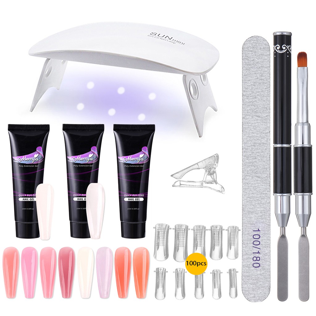 [Hàng mới về] Bộ 8 Dụng Cụ Chăm Sóc Móng Tay Chuyên Dụng MONJA