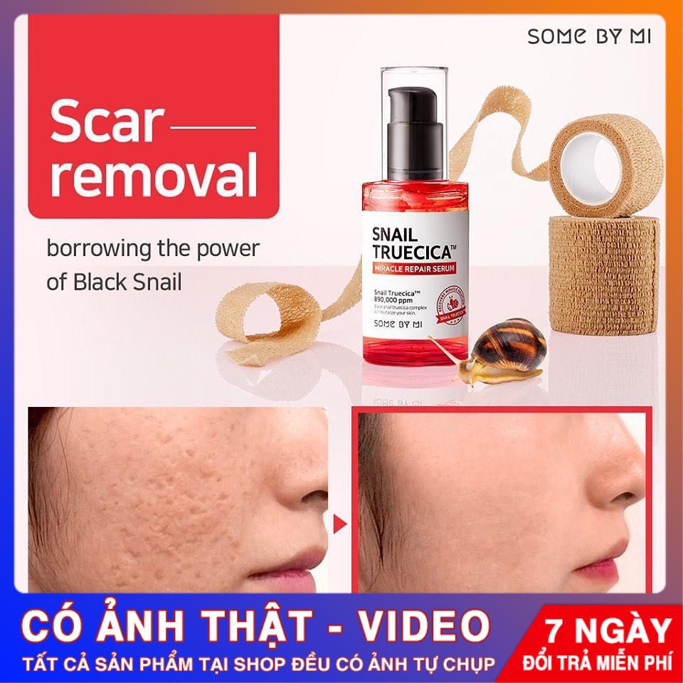 [CHÍNH HÃNG] Tinh chất ốc sên Some By Mi Snail Truecica Miracle Repair Serum 50ml | BigBuy360 - bigbuy360.vn
